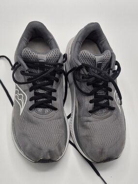Saucony Gray and Black Men's Running Shoes